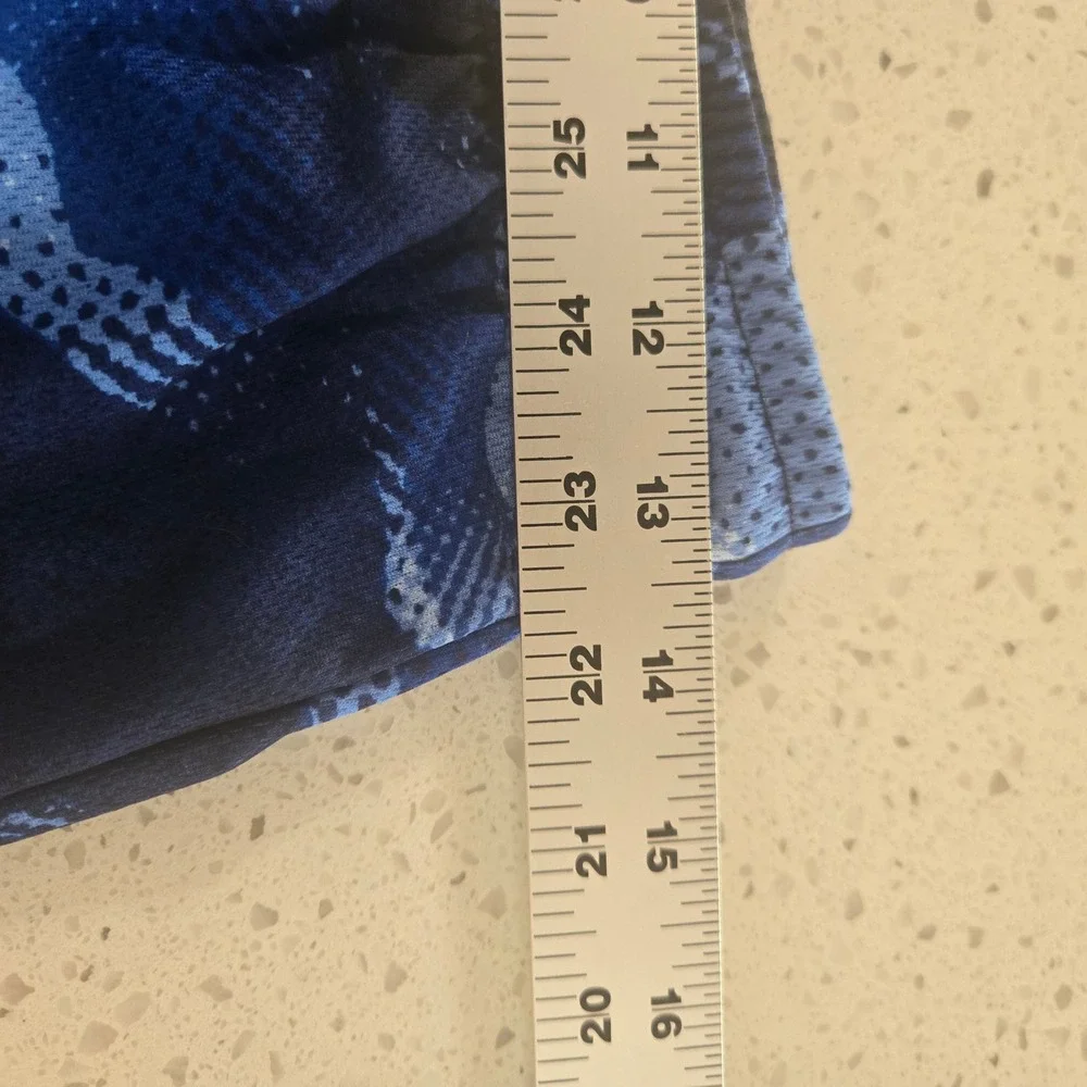 The Childrens Place Shorts Boys 16 ‎ XXL Blue Camo Active Mesh Drawstring